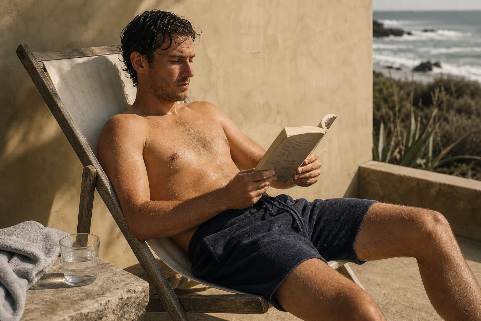 Take your time: Short, soft and made for sun.